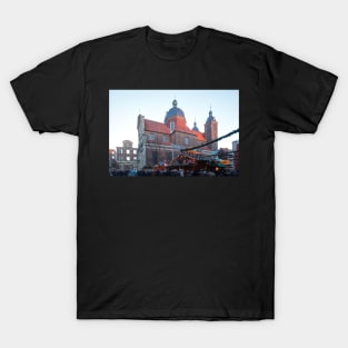 Dominican Church, Church, Christmas Market, Munster, City, Westphalia T-Shirt